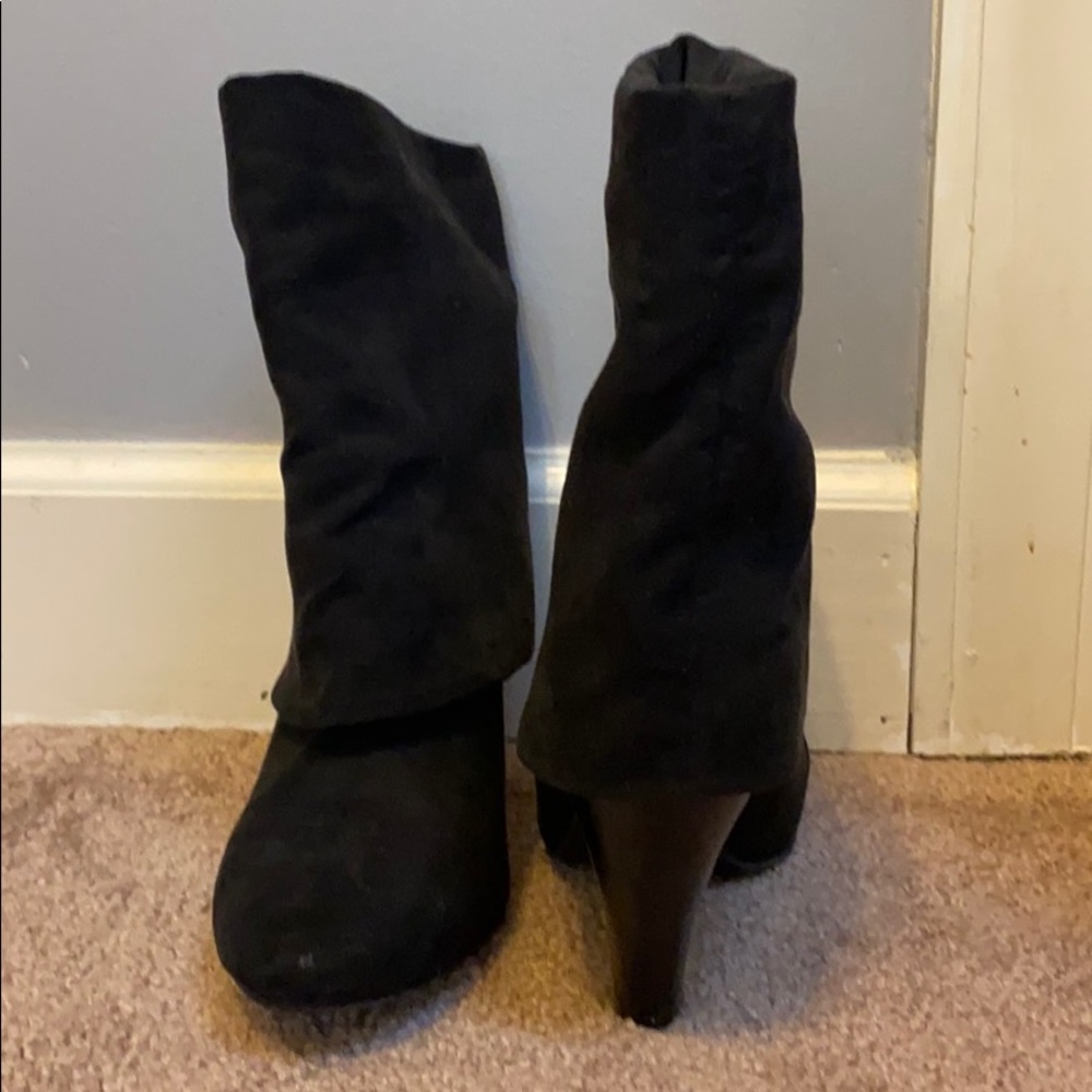 Black boots
